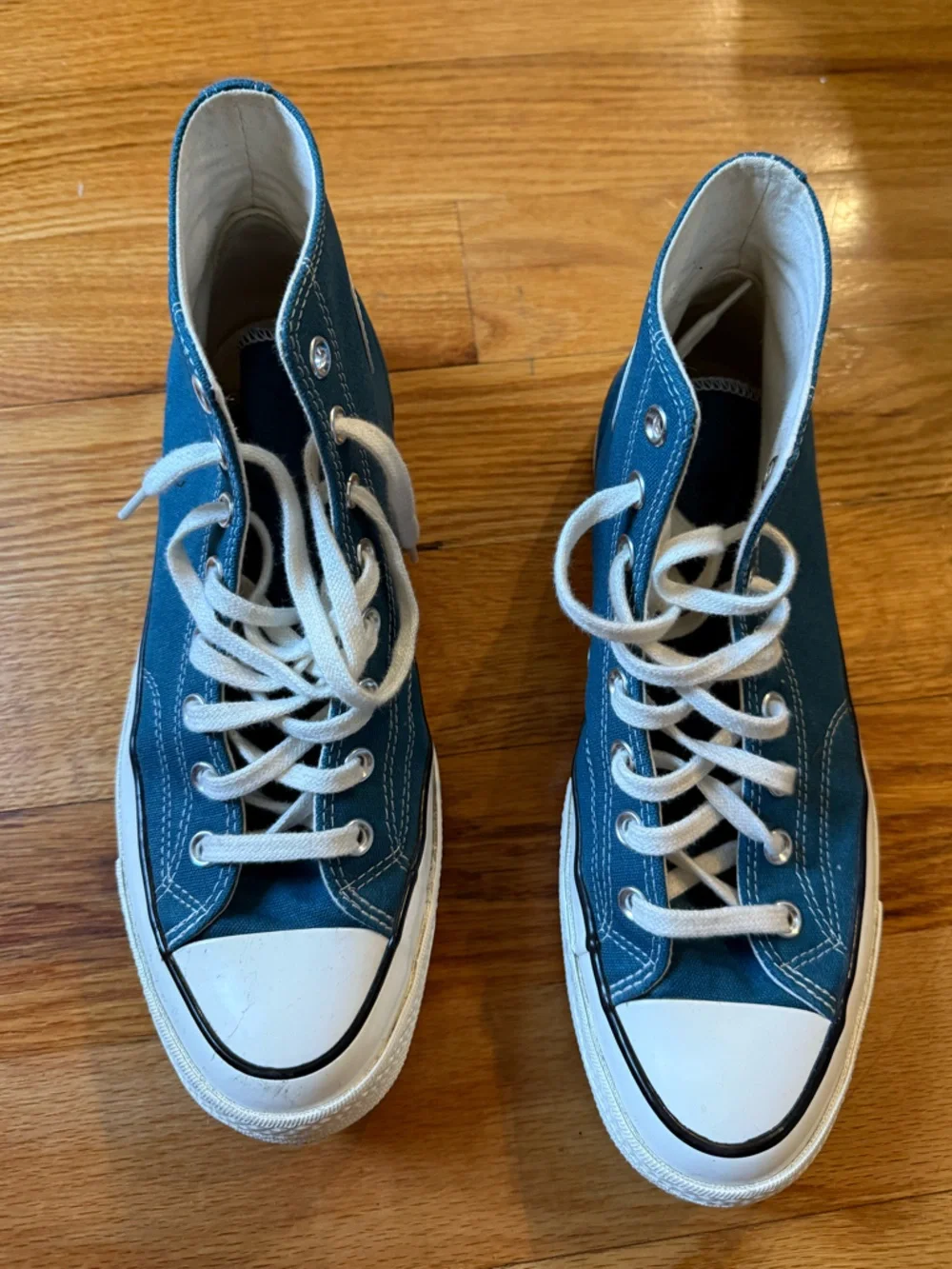 NWOT Converse Chuck Taylor All Star High Top Sneakers in Teal Blue - Picture 1 of 6